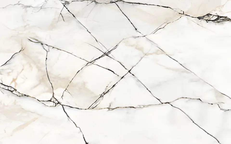 Carisbrooke: PG Bison Luxora, Exhilaration look, textured finish. Kitchen countertops and backsplash.