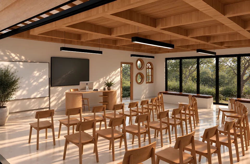 Multifunctional presentation space