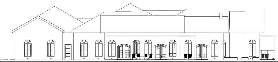 West elevation