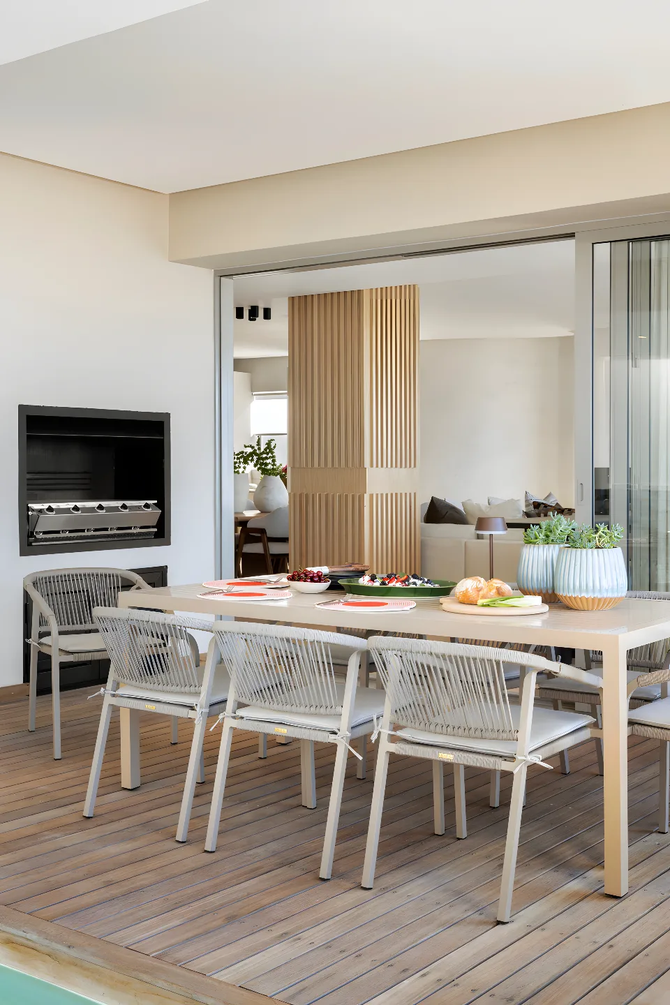 Terrace dining