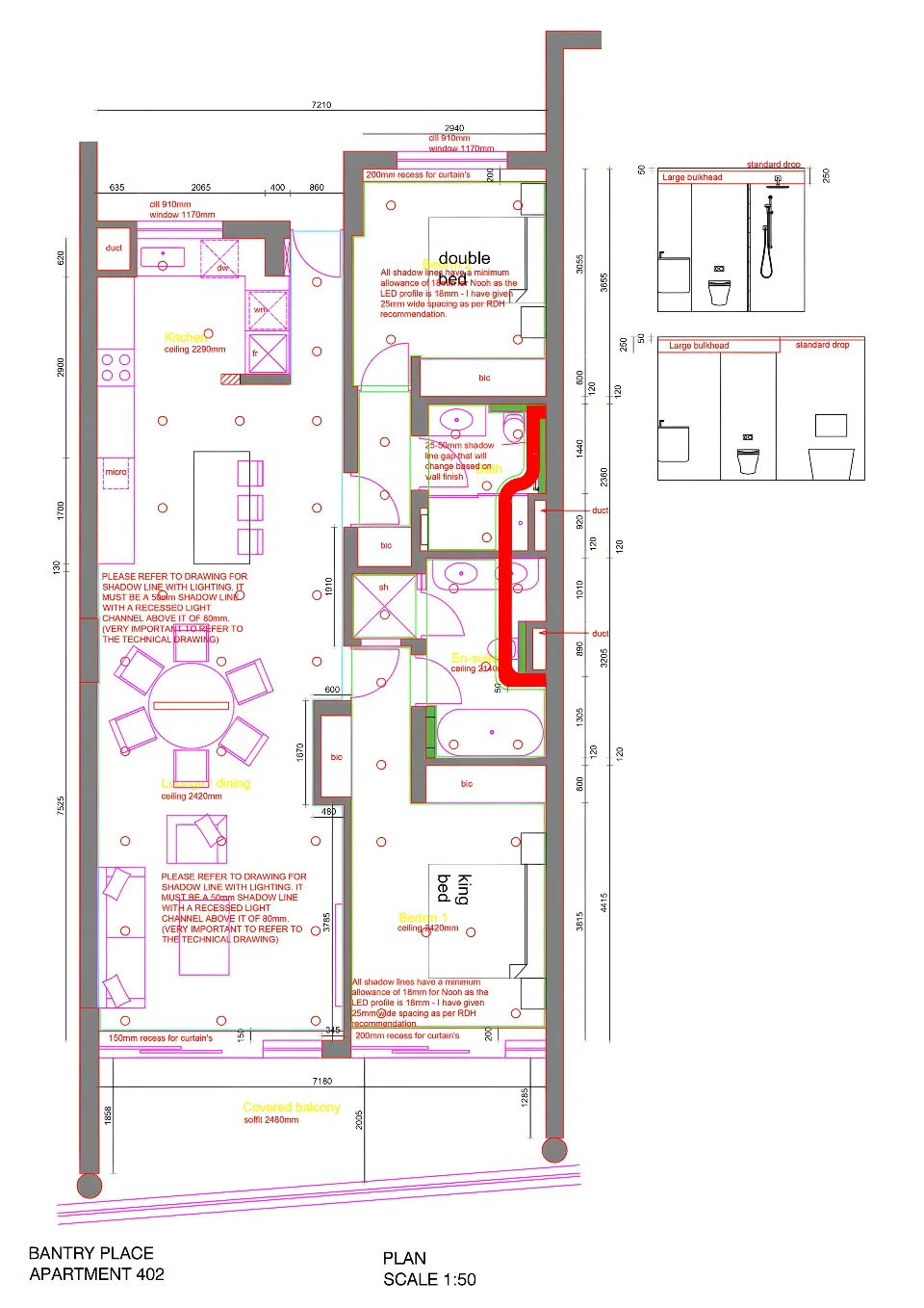 Floor plan, revision